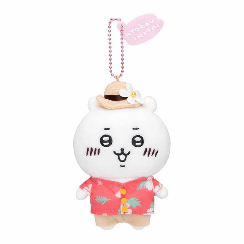 Adorable Plush Animal Keychain Hang Decoration Cute Japanese Cartoon Bear Gift