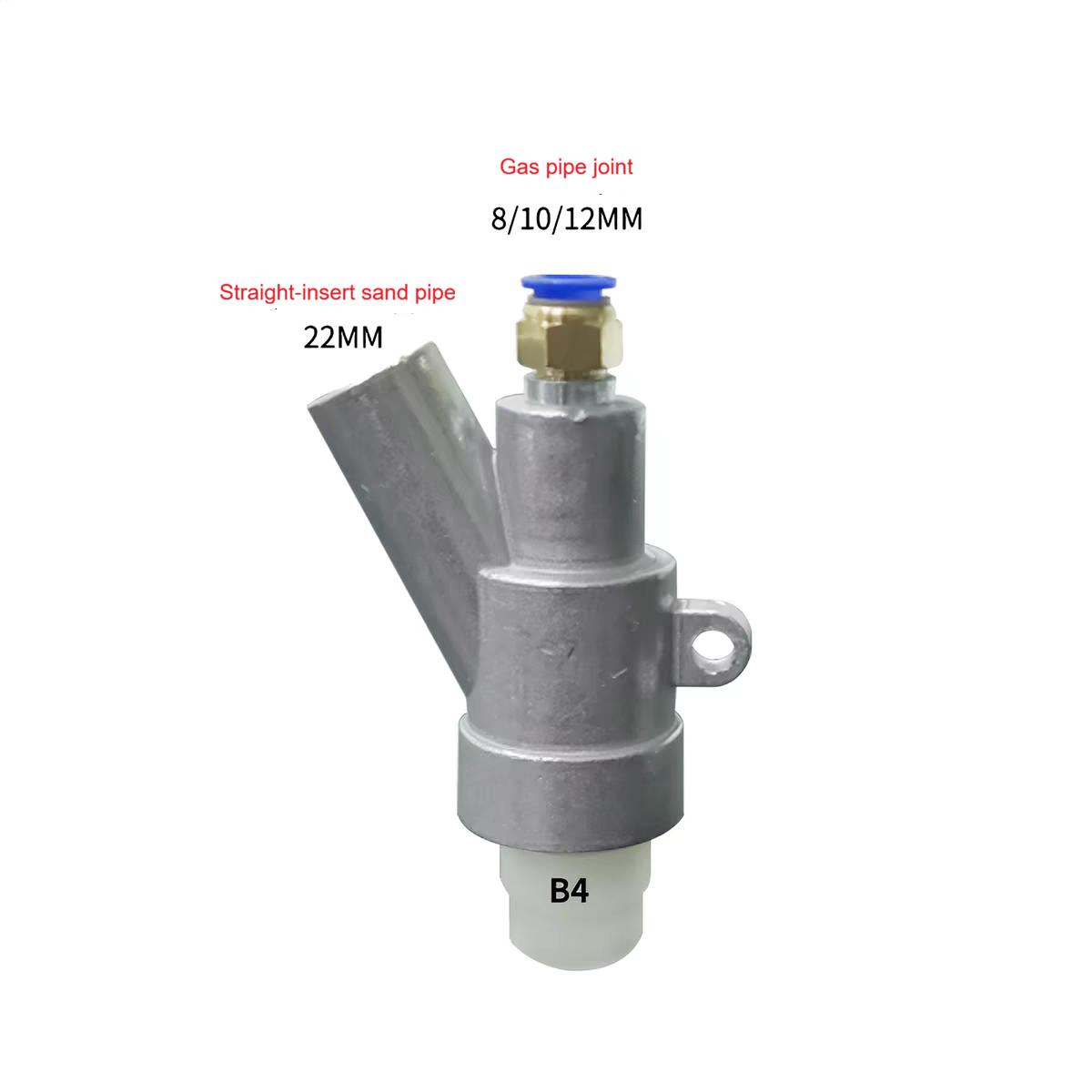 

Sand Blaster Gun Kit,Sandblaster Sandblasting Gun for Sandblast Blast Cabinet with Boron Carbide Nozzle 35x20x10