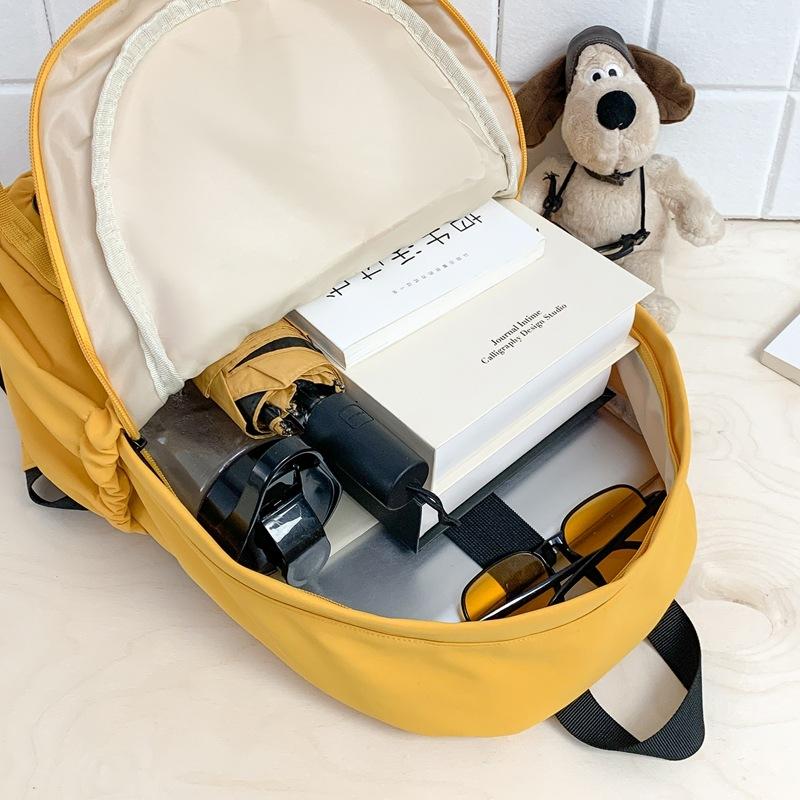 Schoolbag New Schoolbag Outdoor Travel Backpack Travel Large Capacity Lightweight Simple Fashion Women's Leisure Backpack