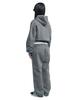 Nomanual M.L Hooded Zip-Up - Gray