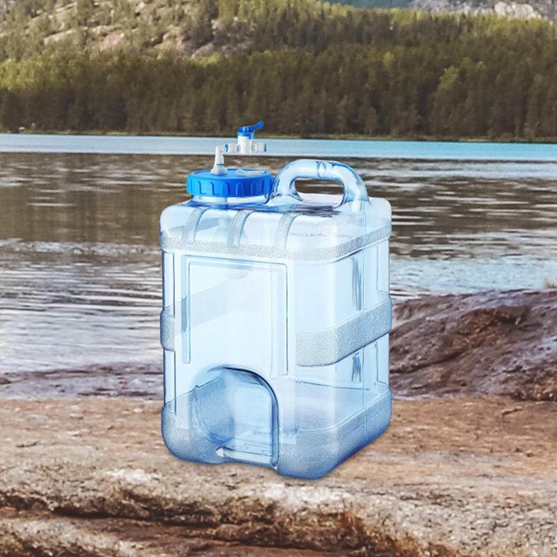 Tragbarer Wassertank Großes Fassungsvermögen Heimtee-Tisch Wasserspeicherfass Camping Survival BBQ Picknick Wohnmobil Wasserflasche
