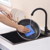 Aisenka Thickened Silicone Dishwashing Brush & Scouring Pad