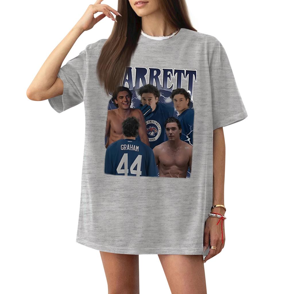 Women's Casual Letter Print Short Sleeve T-Shirt - Graphic Tee for Everyday Wear