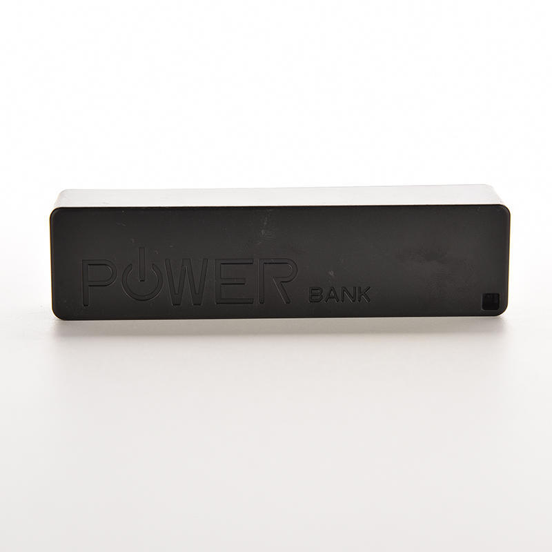 1 шт. Портативный 18650 для телефона Универсальный внешний аккумулятор Power Bank BOX Резервное внешнее зарядное устройство чёрный