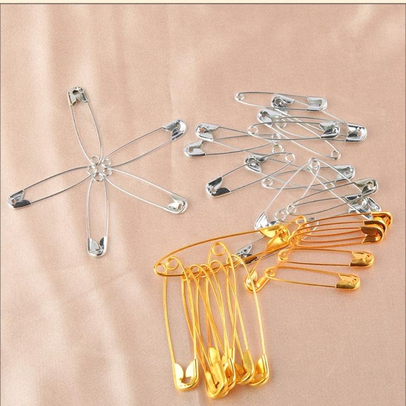 300/460Pcs Heavy Duty Alloy Safety Pins With Storage Box For Sewing Craft Hemming Dressmaking Clothing Accessories