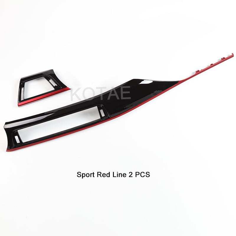 Pentru BMW Seria 3 4 3GT F30 F32 F34 F36 Consola Centrală Sport Panou Bord Piese Lungi Ornamente Panou Guri de Aer Conditionat AC