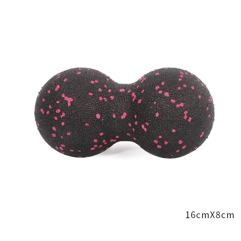 Yoga Erdnussbälle Körpermassage Faszienball Anzug Schaumstoffblock Hohe Dichte Muskelentspannung Lacrosse Übung Fitness Schmerzlinderung