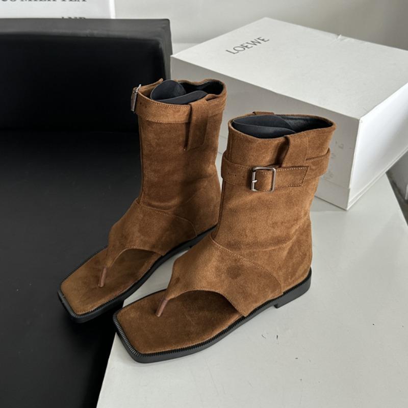 Fashion Sandal Woman Boot Clogs Wedge Increasing Height Buckle Female Shoe Flip Flops Platform Comfort Girls Corrective Scandals Increas