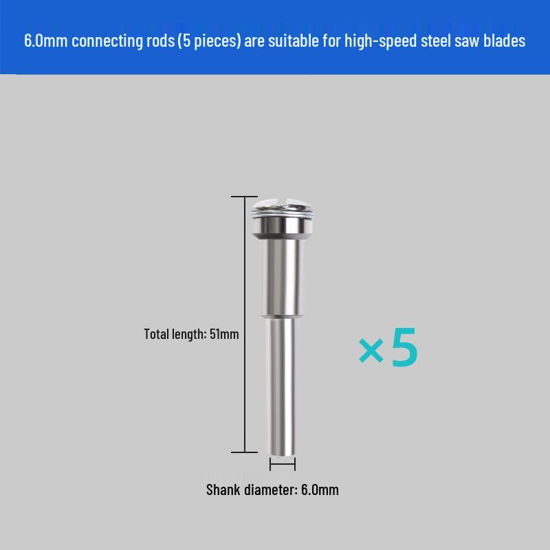 High-Speed Steel Circular Saw Blade Set for Wood, Plastic & Metal - Miniature Size for Hand Drills & Electric Grinders