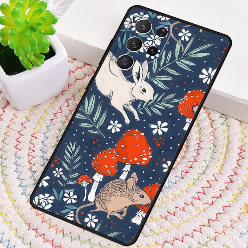 Wild Forest Animal TPU Phone Case For Samsung Galaxy note 10 pro S26 S25 S24 S23 S22 Ultra Plus S21 FE S20 Shockproof Cover