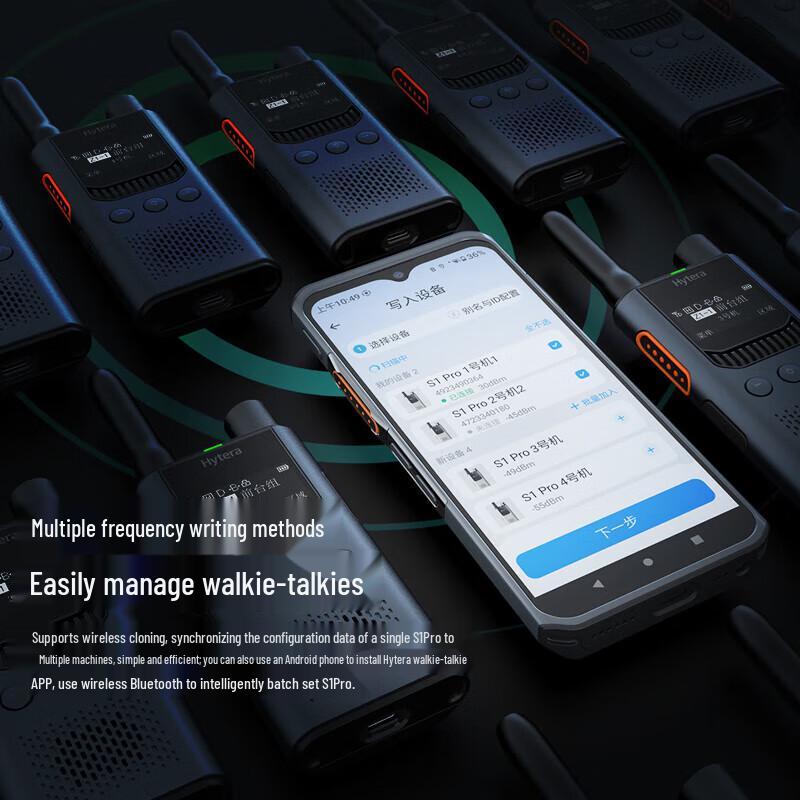 Hytera S1 Pro AI Noise-Cancelling Digital Two-Way Radio (CN version)