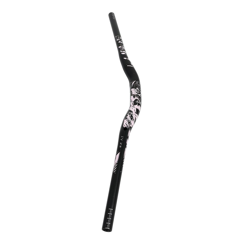Wheel Track Handlebar Replacement Aluminum Alloy Bike Riser Bar 31.8mm Mounting Diameter Black