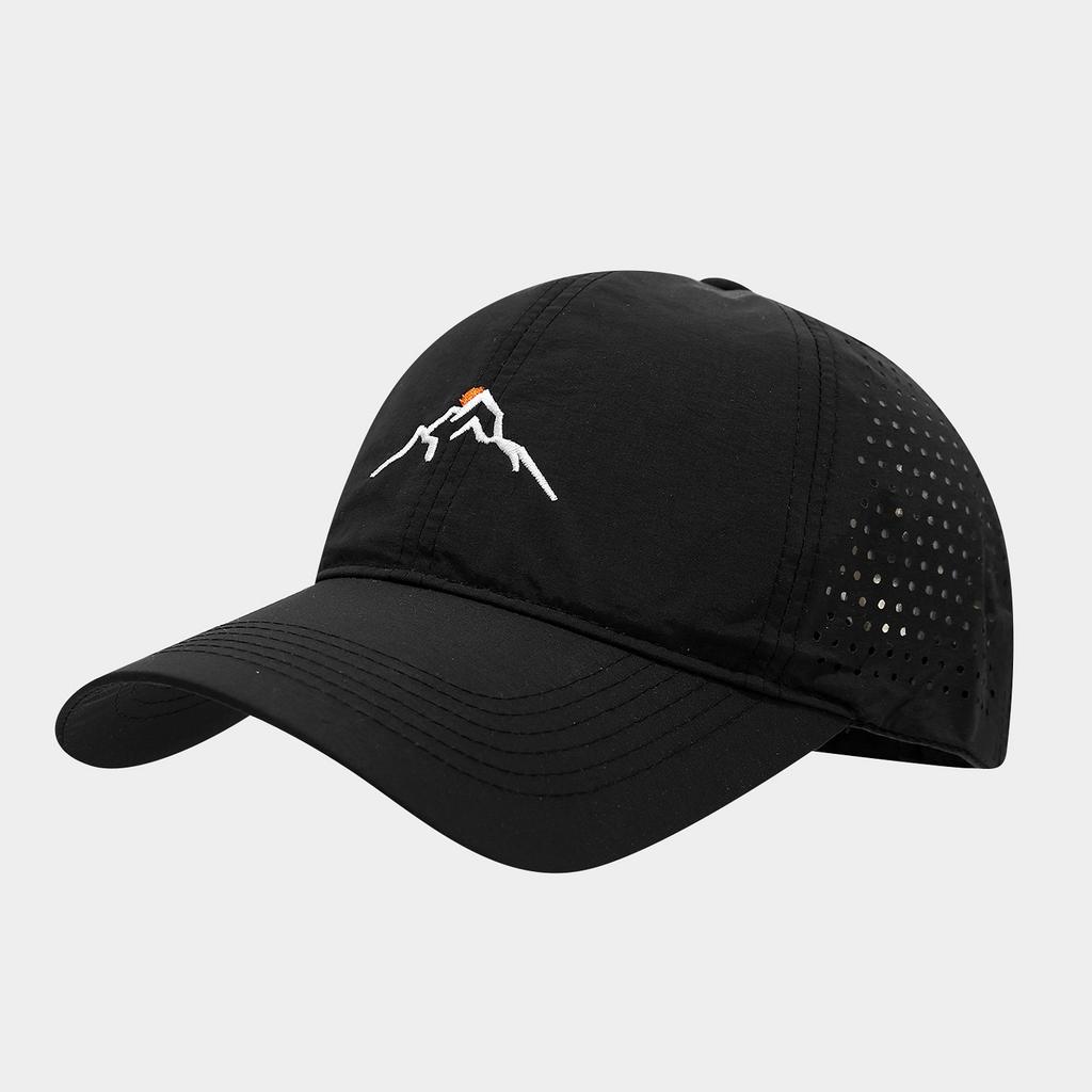Quick Drying Sport Cap Water Resistant Outdoor Baseball Hat Unstructured Embroidered Cap Breathable Lightweight Hiking Sun Hat