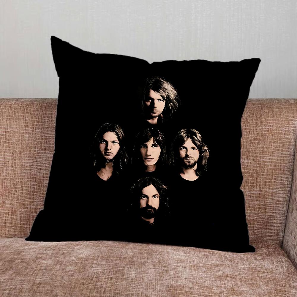 Band F-Floydes-MUSIC Pillow Case For Home Bedroom Car Office Decoration Living Room Sofa Cushion Cover Suitable