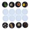 DIY Geometric Silicone Mold for Round, Oval, and Earring Pendants
