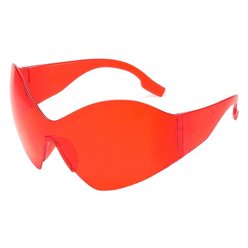 

New Women Y2K Spice Girls Sunglasses Women s Fashion Big Cat Eye Sun Glasses Men Outdoor Cycling Glasses UV400 Gafas De Sol As shown in the figu