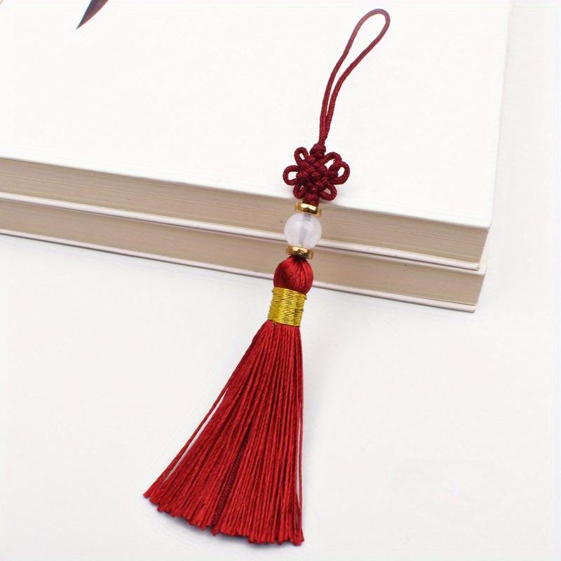 Chinese Knot Tassel Pendant With Lucky Beads, Chinese New Year Decoration, Pendant Ornaments For Spring Festival, Lunar New Year