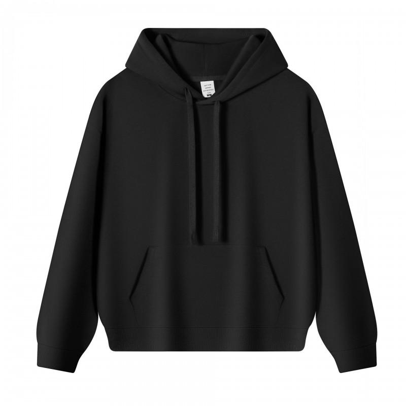 Mens Heavyweight 350g Cotton Oversized Drop Shoulder Crewneck Sweatshirt Casual Loose Fit Basic Tee