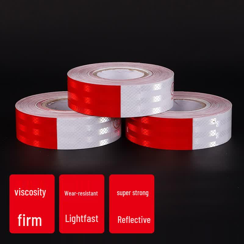 Peng Li An Red & White Reflective Safety Tape