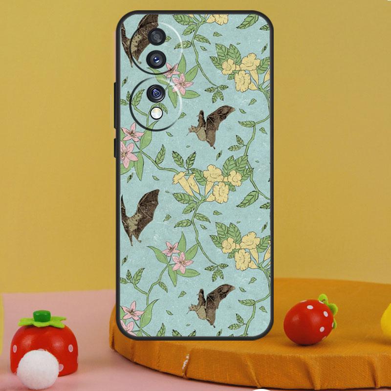 Vampire Bats Full Moon Halloween Case For Honor 200 Pro X9c X9a X8a X7a X6a X7 X8 X9 X8b X9b Magic 5 6 50 70 90 Lite Cover