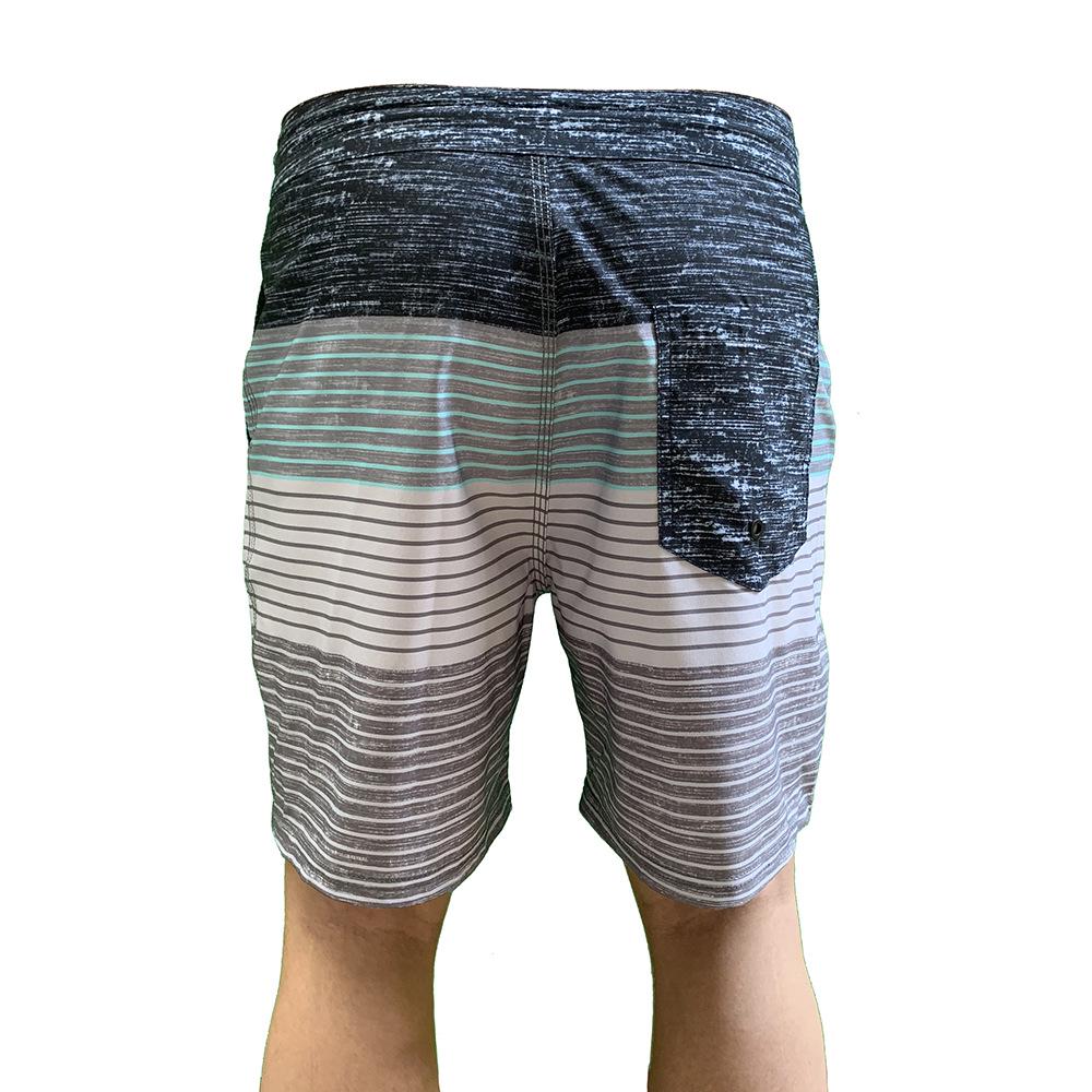 2023 Herren Schnelltrocknende Stretch Surf- & Lauf-Beachshorts, Lässiger Fünf-Punkt-Fitness-Stil