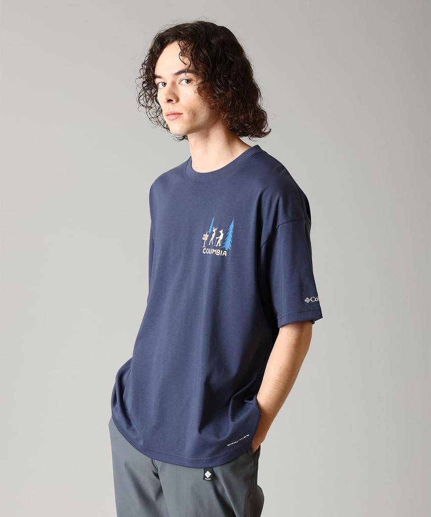 Lake to Avenue Graphic Short Sleeve PG2040 Nocturnal Hike XL Size [Columbia] T-Shirt