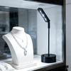 Wire-Free Jewelry Display Spotlight with Charging
