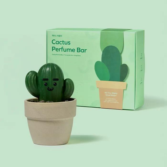 Donggubat Cactus All-in-One Perfume Bar Set Mildly Acidic Soap Housewarming Gift Cactus Object