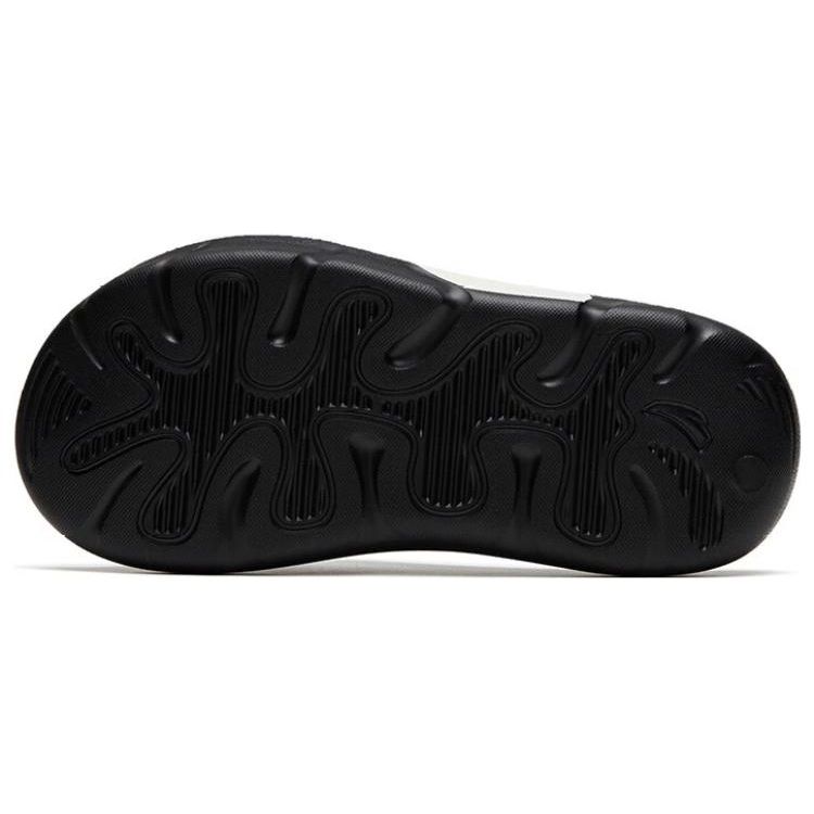 Anta C37 Series Thick Sole Comfortable Slide Sandals Women Footwear Black 122338511-4
