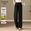FAPAI Women's Linen-Cotton Blend Casual Long Pants