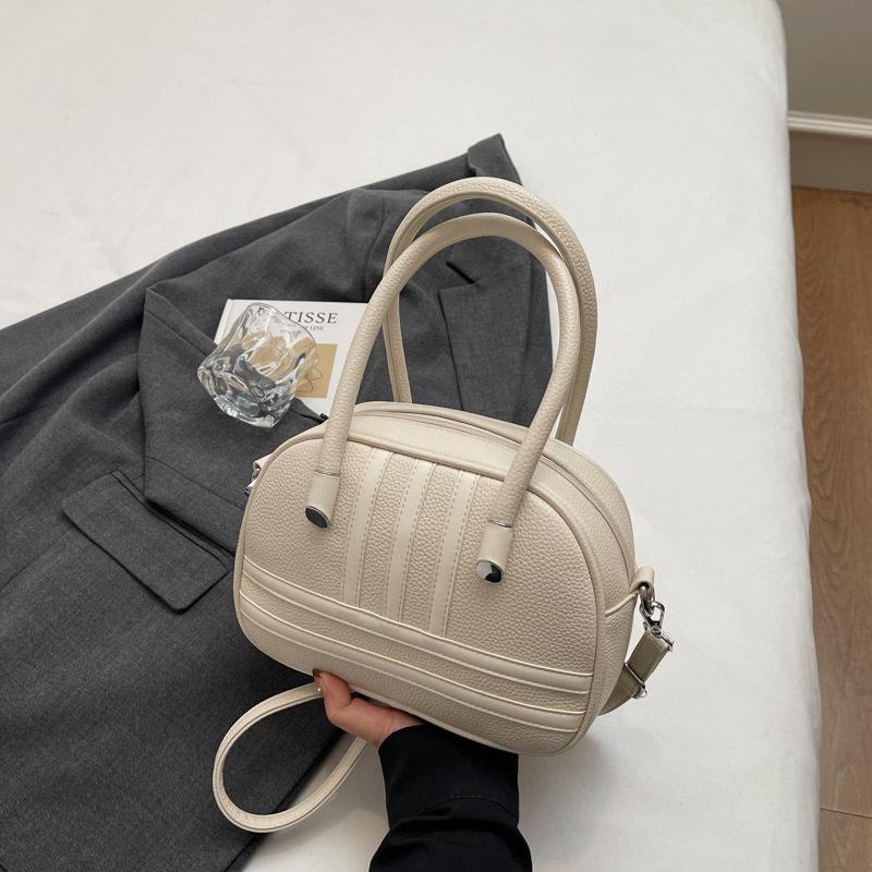 

Повседневная универсальная сумка-подушка женская осенне-зимняя новая нишевая контрастная сумка-тоут на одно плечо, сумка-мессенджер