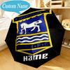 Custom Name Umbrella Ipswich FC Crest Umbrella 8-Frame for Travel, Camping, Casual Lightweight Portable, Essential for Family Gifts
