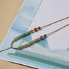 Adjustable Hand-Woven Hetian Jade Bead Chain in Retro Chinese Style