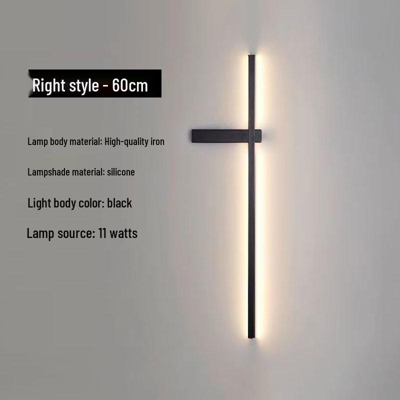 Modern Minimalist LED Wall Light for Bedroom, Living Room, and Hallway