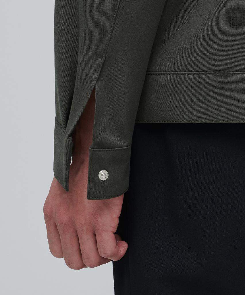 Musinsa Standard Relaxed Minimal Jacket [Dusty Khaki]