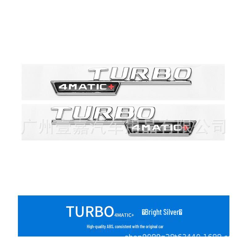Compatible Mercedes AMG GT50 GT63 Trunk Emblem Sticker for GTR GTC GTS