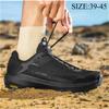 2025 High-quality Outdoor Climbing Shoes Men's Lightweight Breathable Skidproof Shock Absorption All-terrain Off-road Sneakers