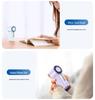 New T240 Pocket Turbo Fan: USB, High-Speed, Digital Display, 100 Gears, Candy Color, Portable.
