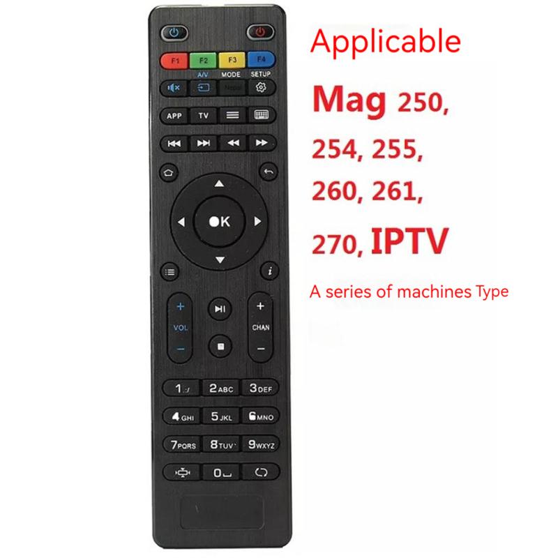 Remote Control Controller Replacement Compatible For Mag254 Mag250 255 260 261 270 (Without