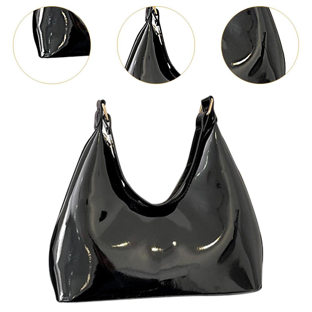 Women's Shoulder Bag Pouch Elegant with Zipper Female Lightweight Travel Tote Bag for Commuting Vacation Birthday Spring Party