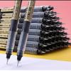 3/12PCS /set High Quality Needle Type Gel Pens Straight Liquid Ballpoint Pen Kawaii Stationery School Office Supplies Writing