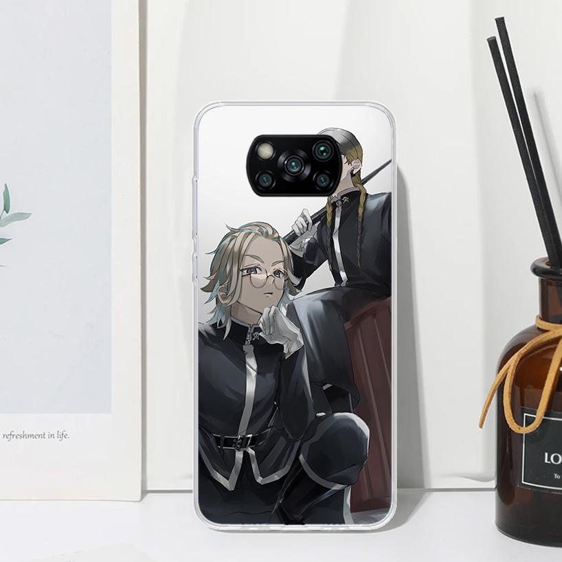 Ran Haitani Rindou Tokyo Aevengers Phone Case For Xiaomi Poco X7 X6 X5 M7 M8 Pro F7 Ultra Redmi 15C 15 13C 13 12C 12 10 10C 10A