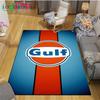 Alfombras de Moda Digitalmente Impresas G-Gulf Racing para Sala de Estar Alfombra de Área Antideslizante Alfombrillas para Habitación Infantil Esterilla de Yoga Alfombra Grande Decoración