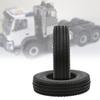 2 PCs High Wear Resistant Rubber Tires 85x21mm for Tamiya 1/14 RC Truck Tractor
