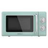 Cecotec Mechanical Microwave 20 L Proclean 3010 Retro Green: 700 W 6 Levels Timer Defrost Mode
