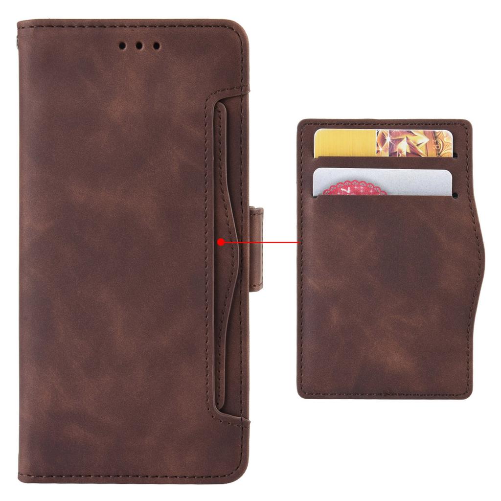 For Xiaomi Redmi Note 13 Pro 5G/Poco X6 5G PU Leather Case Phone Cover with Wallet Stand