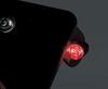 Kijima Motorcycle Parts LED Tail Lamp Nano Type Black Body/Clear Lens 218-3149