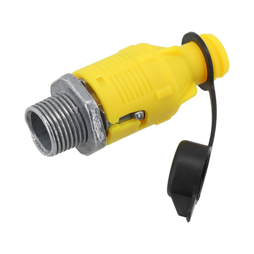 Quick Oil Drain Valve Replacement 125508 for Troy and Suitable for Lawn Tractors and Riding Mowers Easy Operation