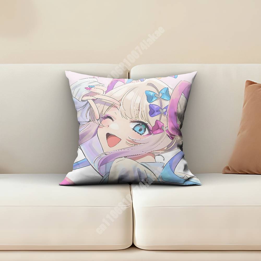 Needy Girl Streamer Overload Sofa Couch Pillow Cover Cushion Case Cozy Bedroom Accent Studio Furnishing