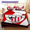 Athletic Club logo  Pattern Bedding Quilt Set Quilt Cover Pillowcase Home Decoration Birthday Gift (1 * duvet cover + 2 * pillowcase, without core)